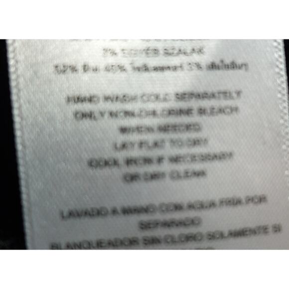 MICHAEL KORS! STRIKING BLACK KNIT, OVERSIZED, FRINGED COWL SWEATER! SZ 2X - Picture 10 of 11